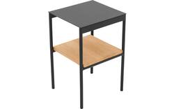 Goossens nachtkastje duc blank eiken - 8211887-02