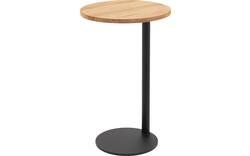 Goossens nachtkastje runt blank eiken - 8211899-03