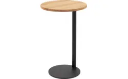 Goossens nachtkastje runt blank eiken - 8211899-03