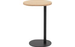 Goossens nachtkastje oval wit eiken - 8211901-01