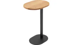 Goossens nachtkastje oval blank eiken - 8211903-01