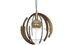 Goossens excellent hanglamp vinnie goud metaal - 8211915-02