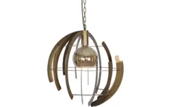 Goossens excellent hanglamp vinnie goud metaal - 8211915-02