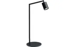 Goossens tafellamp tarik zwart metaal - 8212570-01