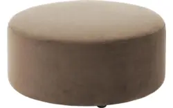 Goossens poef arendal grijs stof - 8212608-01