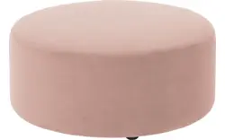 Goossens poef arendal roze stof - 8212609-01