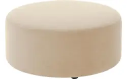 Goossens poef arendal beige stof - 8212611-01