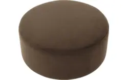 Goossens poef arendal bruin stof - 8212612-01