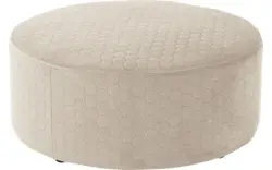 Goossens poef arendal beige stof - 8212615-01