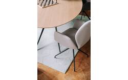 Goossens excellent eettafel uniek blank eiken - 8211524-02