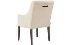 Goossens eetkamerstoel pearl beige stof - 8213064-03