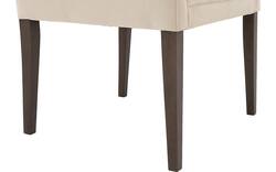 Goossens eetkamerstoel pearl beige stof - 8213064-02
