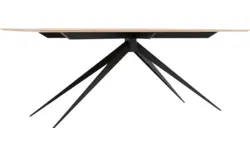 Goossens excellent eettafel uniek blank eiken - 8213075-02