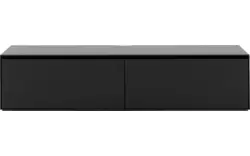 Goossens excellent tv meubel vic zwart eiken - 8213081-01