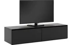 Goossens excellent tv meubel vic zwart eiken - 8213081-01