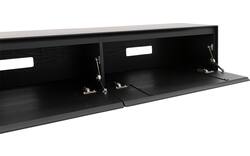 Goossens excellent tv meubel vic zwart eiken - 8213081-01