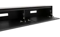 Goossens excellent tv meubel vic zwart eiken - 8213081-01