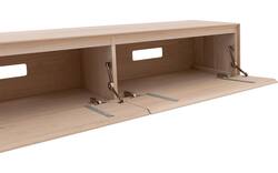 Goossens excellent tv meubel vic wit eiken - 8213083-01