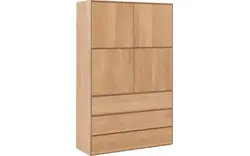 Goossens excellent opbergkast vic blank eiken - 8213099-01