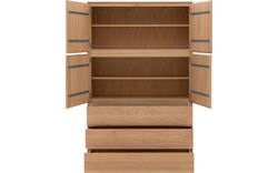 Goossens excellent opbergkast vic blank eiken - 8213099-01