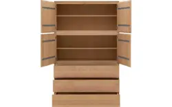Goossens excellent opbergkast vic blank eiken - 8213099-01