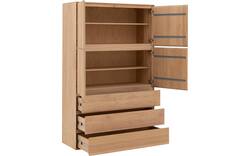 Goossens excellent opbergkast vic blank eiken - 8213099-01
