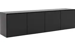 Goossens excellent dressoir vic zwart eiken - 8213116-01