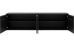 Goossens excellent dressoir vic zwart eiken - 8213116-01