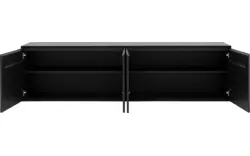 Goossens excellent dressoir vic zwart eiken - 8213116-01