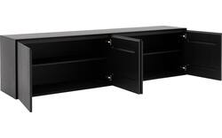 Goossens excellent dressoir vic zwart eiken - 8213116-01