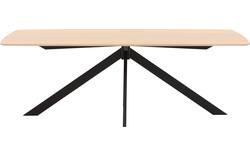 Goossens excellent eettafel uniek blank eiken - 8213142-01
