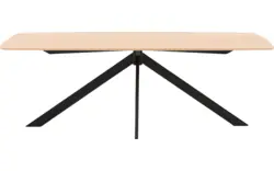 Goossens excellent eettafel uniek blank eiken - 8213142-02