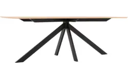 Goossens excellent eettafel uniek blank eiken - 8213142-02