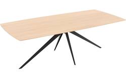 Goossens excellent eettafel uniek blank eiken - 8213143-02