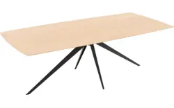 Goossens excellent eettafel uniek blank eiken - 8213143-04
