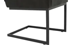 Goossens excellent eetkamerstoel tom grijs micro leer - 8213147-02