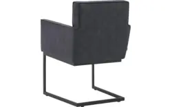 Goossens excellent eetkamerstoel tom blauw micro leer - 8213149-02