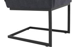 Goossens excellent eetkamerstoel tom blauw micro leer - 8213149-02