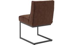 Goossens excellent eetkamerstoel tom bruin micro leer - 8213155-02