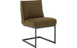 Goossens excellent eetkamerstoel tom groen micro leer - 8213156-02