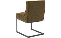 Goossens excellent eetkamerstoel tom groen micro leer - 8213156-03