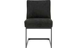 Goossens excellent eetkamerstoel tom grijs micro leer - 8213158-02