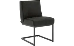 Goossens excellent eetkamerstoel tom grijs micro leer - 8213158-02
