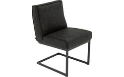 Goossens excellent eetkamerstoel tom grijs micro leer - 8213158-02
