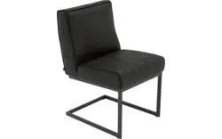 Goossens excellent eetkamerstoel tom grijs micro leer - 8213158-02