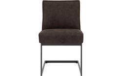 Goossens excellent eetkamerstoel tom bruin micro leer - 8213159-02