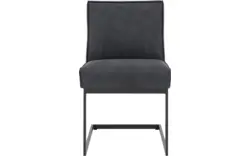 Goossens excellent eetkamerstoel tom blauw micro leer - 8213160-02