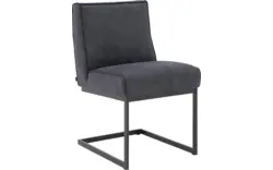 Goossens excellent eetkamerstoel tom blauw micro leer - 8213160-02