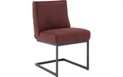 Goossens excellent eetkamerstoel tom rood micro leer - 8213161-02