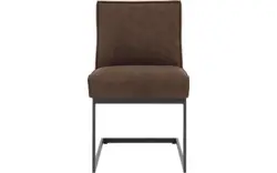 Goossens excellent eetkamerstoel tom bruin micro leer - 8213162-02